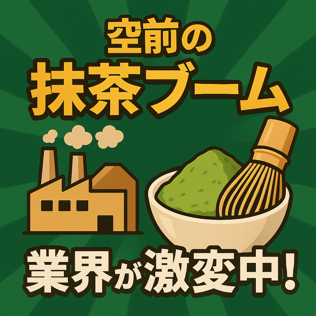 空前の抹茶ブームでどうなる？