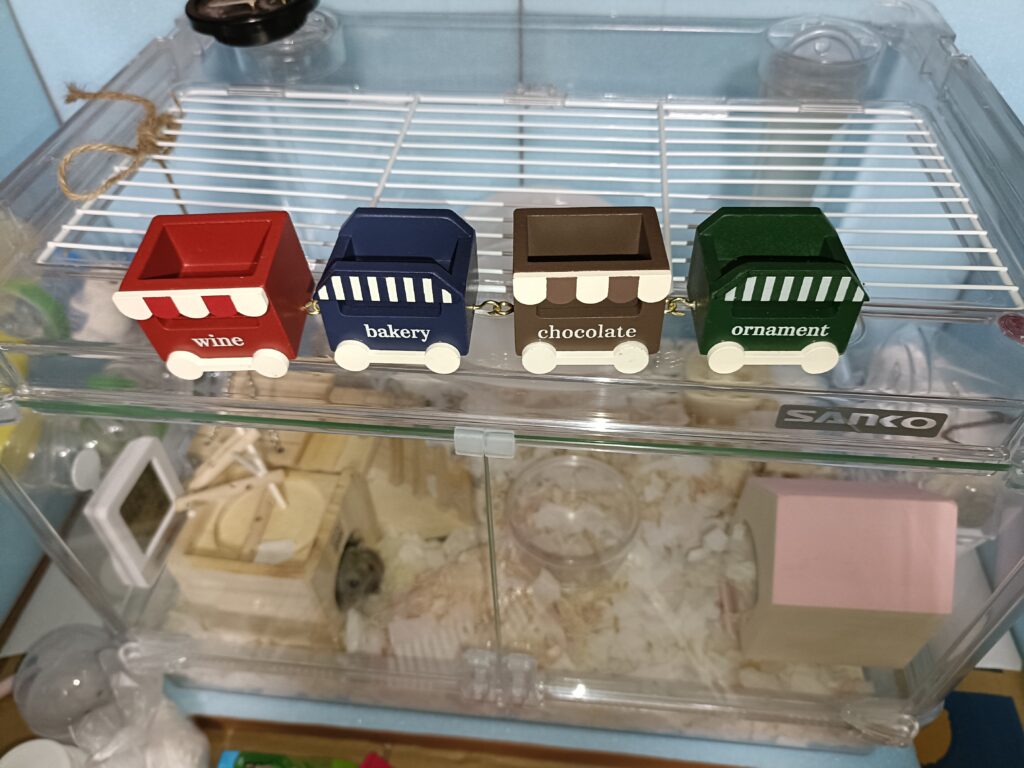 ハムスター用のプレゼント