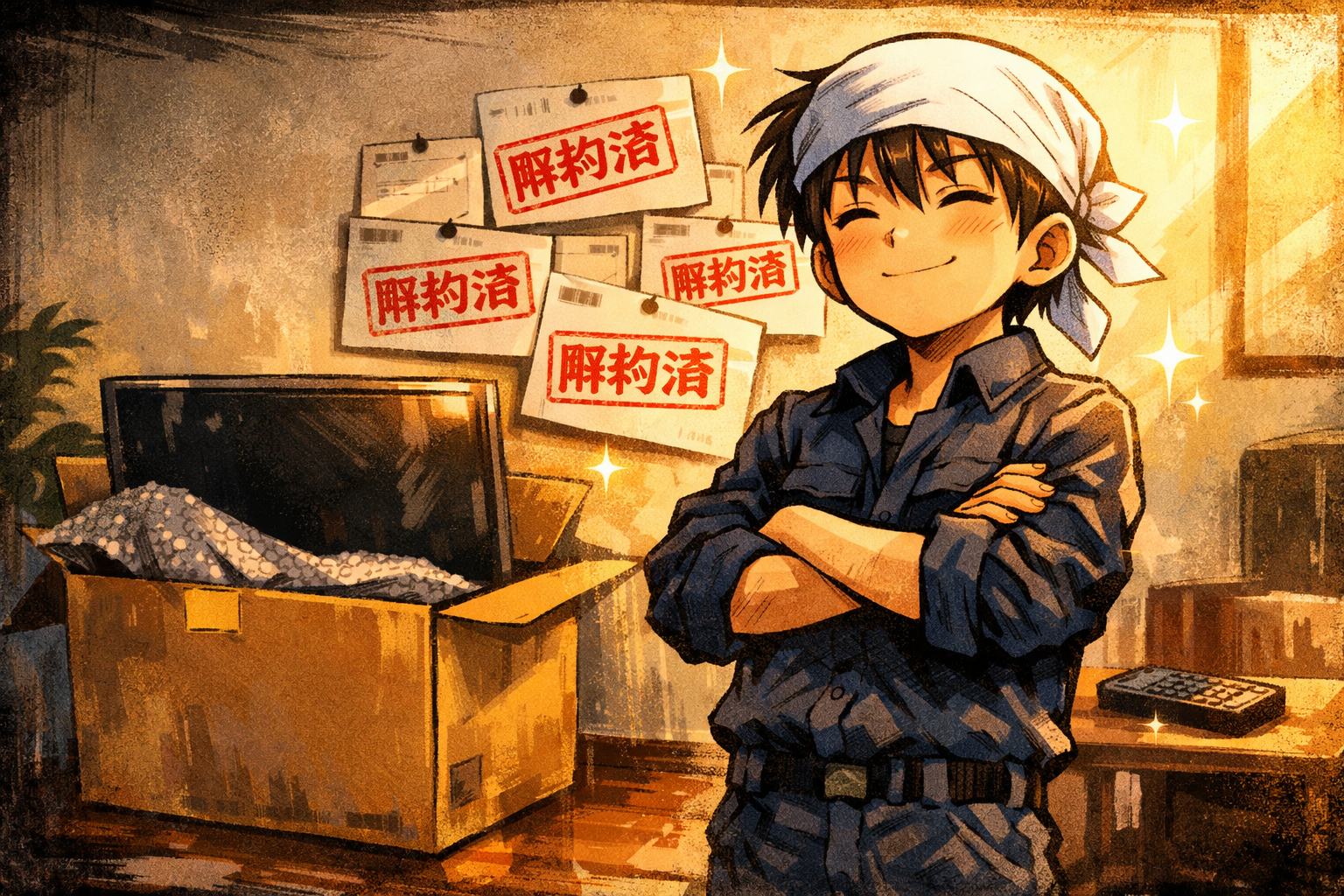 NHK解約に成功した職人