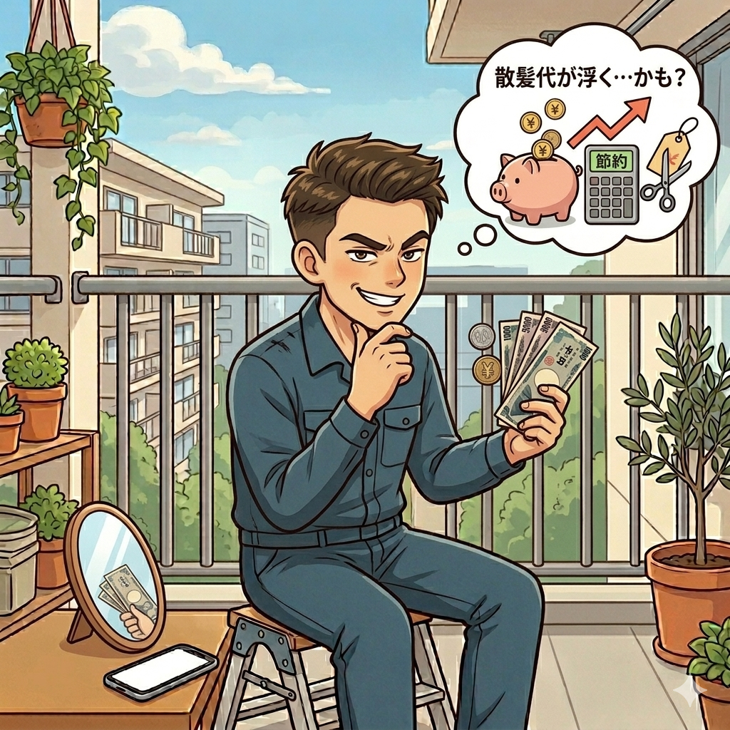 新しい節約術を閃く職人