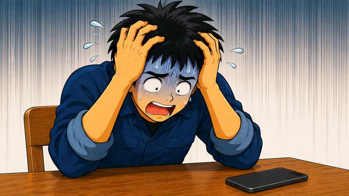 3万円のマイナスになり、頭を抱える職人